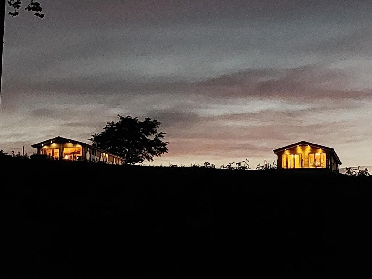 Luxury Family Beechwood Lodge With Hot Tub Lochwinnoch エクステリア 写真